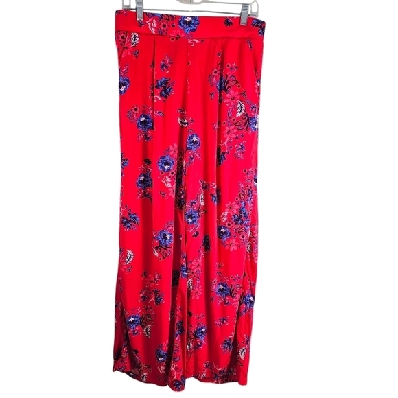 TORRID Floral Wide Leg Pants in 00T - Picture 5 of 11